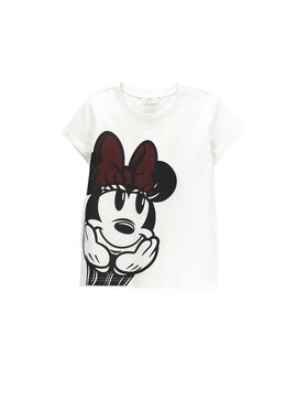 Coccodrillo Coccodrillo T-Shirt ZC6143211LGD-003 Krémová Regular Fit