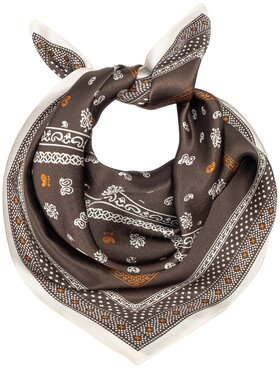 ALLORA BE UNIQUE ALLORA BE UNIQUE Foulard silk Marrone