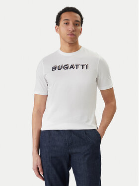 Bugatti Bugatti T-Shirt 8350-75045C Bílá Regular Fit