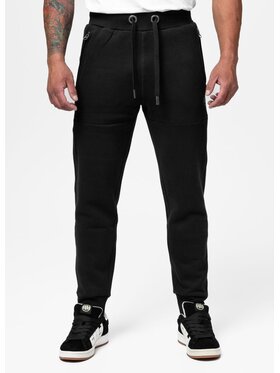 PITBULL PITBULL Spodnie dresowe SMALL LOGO HD Czarny Regular Fit