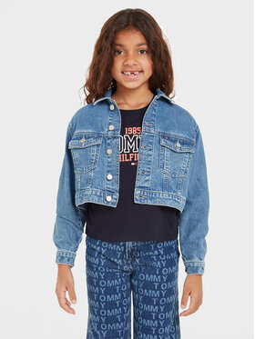 Tommy Hilfiger Tommy Hilfiger Дънково яке KG0KG07467 D Син Regular Fit