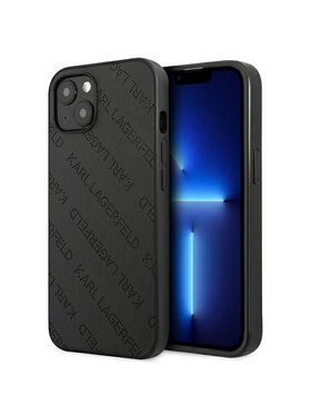 KARL LAGERFELD KARL LAGERFELD Etui na telefon Perforated Allover Czarny