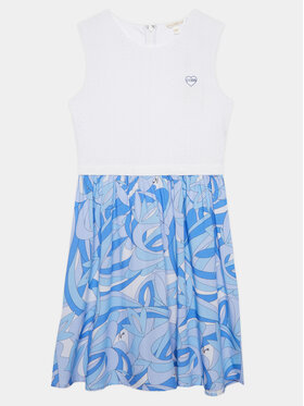 Guess Guess Kleid für den Alltag J4GK10 KC7Z0 Weiß Regular Fit