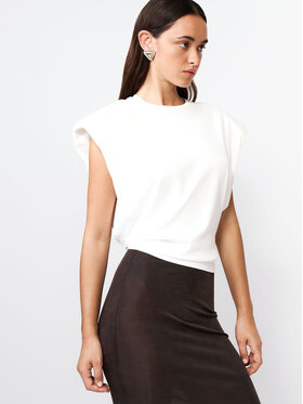 La Mania La Mania T-shirt MARIKA Bianco Basic Fit