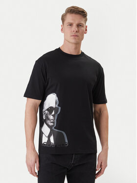 KARL LAGERFELD KARL LAGERFELD T-Shirt 755170 562251 Schwarz Loose Fit
