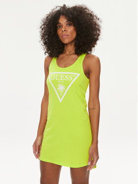 Guess Guess Paplūdimio suknelė E3GP03 JA914 Žalia Regular Fit