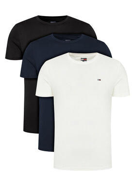 Tommy Jeans Tommy Jeans 3 db póló DM0DM21579 Színes Slim Fit