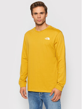 The North Face The North Face Longsleeve Simple Dome NF0A3L3B Giallo Regular Fit