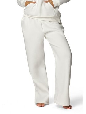 DKaren Sport DKaren Sport Spodnie dresowe DK-K-B9 Écru Regular Fit