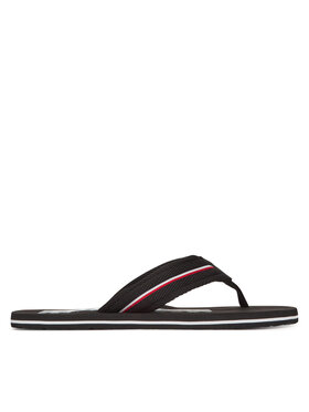 Tommy Hilfiger Tommy Hilfiger В'єтнамки Corporate Hilfiger Beach FM0FM05436 Чорний