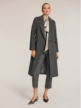 Motivi Motivi Cappotto 0094Q000615N013 Grigio Regular Fit