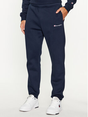 Champion Champion Долнище анцуг Elastic Cuff Pants 219420 Тъмносин Comfort Fit