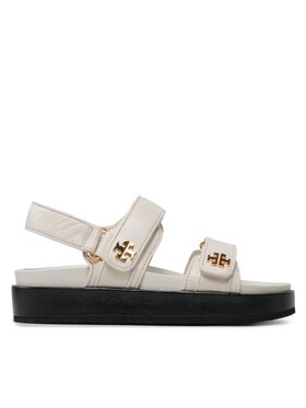 Tory Burch Tory Burch Szandál Kira Sport Sandal Calf Leather 144328 Ekru