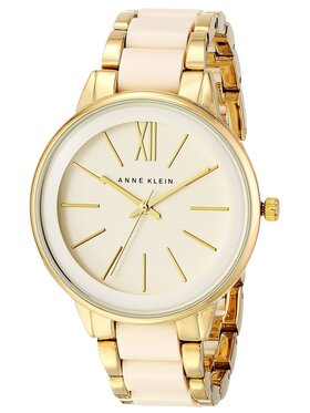 Anne Klein Anne Klein Zegarek AK/1412IVGB Złoty