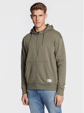Solid Solid Felpa 21107421 Verde Regular Fit
