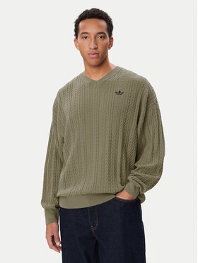 adidas adidas Пуловер KR9767 Бежов Loose Fit