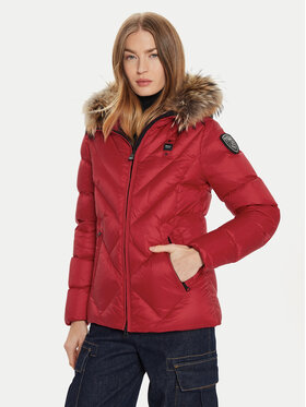 Blauer Blauer Pehelykabát 24WBLDC03051 Piros Regular Fit