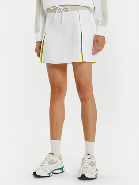 Lacoste Lacoste Mini sijonas JF2671 Balta Regular Fit