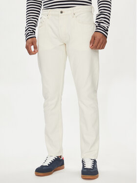 Pepe Jeans Pepe Jeans Jeansy PM207392 Écru Tapered Fit