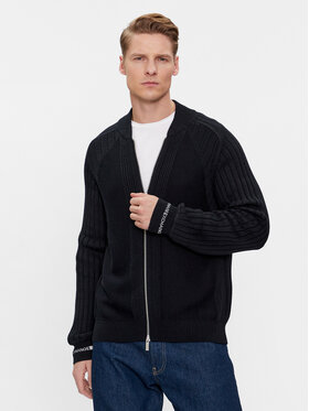 Armani Exchange Armani Exchange Cardigan 3DZE6A ZM1LZ 1583 Blu scuro Regular Fit