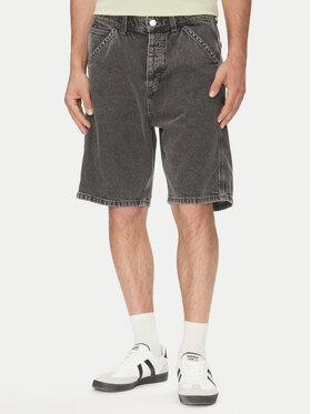Jack&Jones Jack&Jones Džínové šortky Alex 12273238 Šedá Baggy Fit