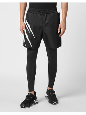 Plein Sport Plein Sport Legginsy 8227 Czarny Active Fit
