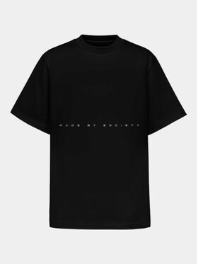 Nobrand Nobrand T-Shirt Tricou PROTOCOL RUST - T37196 Czarny Basic Fit