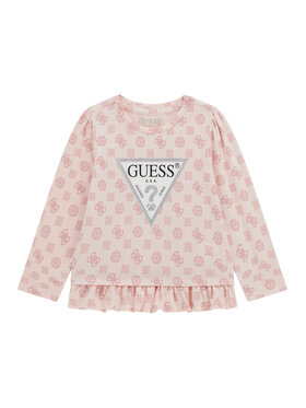 Guess Guess Μπλουζάκι K5BI05 J1314 Ροζ Regular Fit