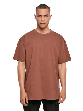 TeeShoppen TeeShoppen T-Shirt 'Oversized Collection' Brązowy Oversize