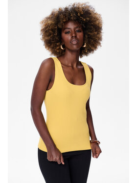 blue shadow blue shadow Top Sai Żółty Regular Fit