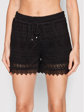 Vero Moda Vero Moda Szövet rövidnadrág Honey 10190155 Fekete Regular Fit