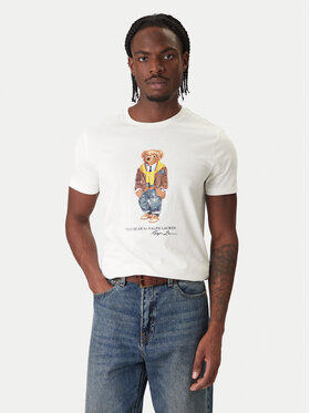 Polo Ralph Lauren Polo Ralph Lauren Póló 710P07346001 Fehér Regular Fit
