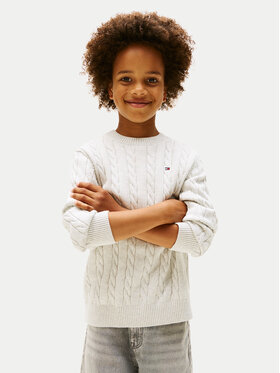 Tommy Hilfiger Tommy Hilfiger Светр KB0KB09753 Сірий Regular Fit