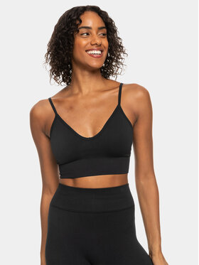Roxy Roxy Sportovní podprsenka Seamless Bra Tops ERJKT04020 Šedá