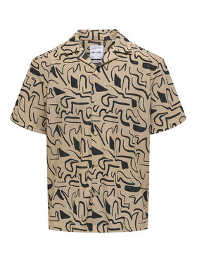 Only & Sons Only & Sons Marškiniai Kari 22033511 Smėlio Relaxed Fit