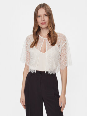 YAS YAS Bluse Bella 26032279 Weiß Regular Fit