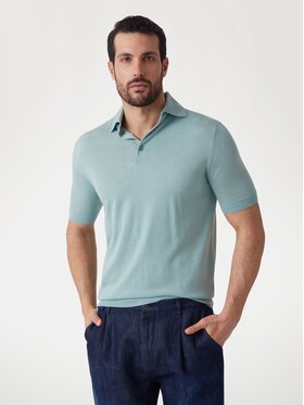 Guess Guess Sweter 173017 Niebieski Classic Fit