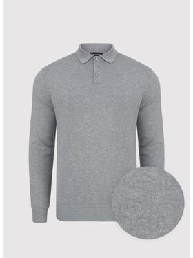 Pako Lorente Pako Lorente Sweter P24WF-2X-008 Szary Classic Fit
