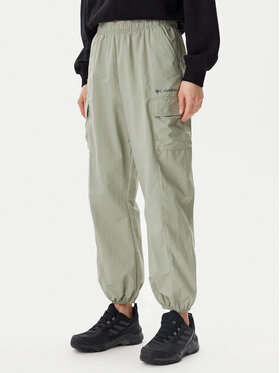 Columbia Columbia Outdoor панталони Sandier™ Parachute 2119061 Зелен Relaxed Fit