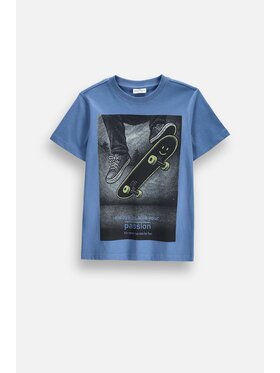 Coccodrillo Coccodrillo T-Shirt ZC6143220VBB-014 Niebieski Regular Fit