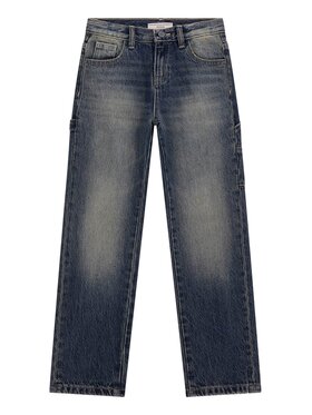 Guess Kids Guess Kids Spodnie materiałowe 175453 Niebieski Regular Fit
