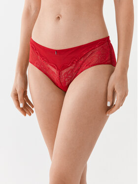 Chantelle Chantelle Figi brazylijskie Midnight Flowers C12N40 Czerwony