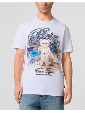 PHILIPP PLEIN PHILIPP PLEIN T-Shirt 29028 Biały Regular Fit
