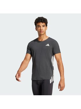 adidas adidas Koszulka techniczna Adizero Running Tee Czarny Slim Fit