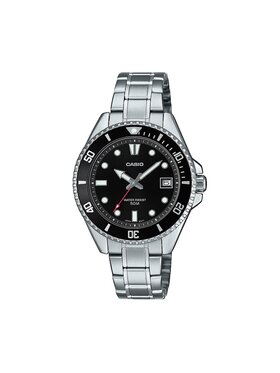 Casio Casio Ρολόι MDV-10D-1A1VEF Ασημί
