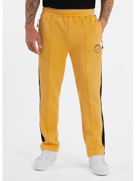 PITBULL PITBULL Spodnie dresowe Spodnie dresowe męskie Oldschool SAN DIEGO CA XXL Żółty Regular Fit