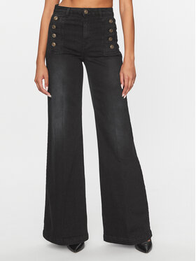 TWINSET TWINSET Дънки 232TP2462 Черен Over Fit