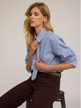 Motivi Motivi Camicia 5262Q000853N0R4 Turchese Regular Fit