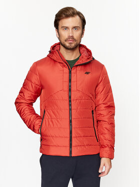 4F 4F Geacă de iarnă 4FAW23TDJAM245 Maro Regular Fit