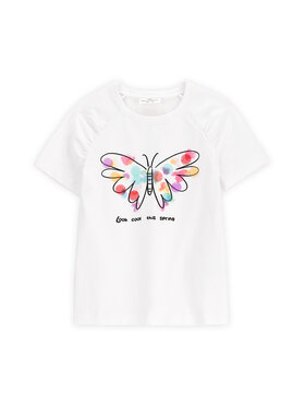 Coccodrillo Coccodrillo T-shirt WC5143202MGK Bijela Regular Fit